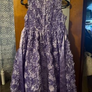 American Princess Purple Halter A-line Dress